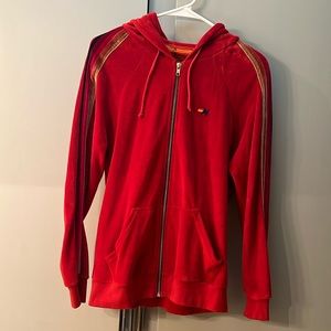 Aviator Nation velour hoodie